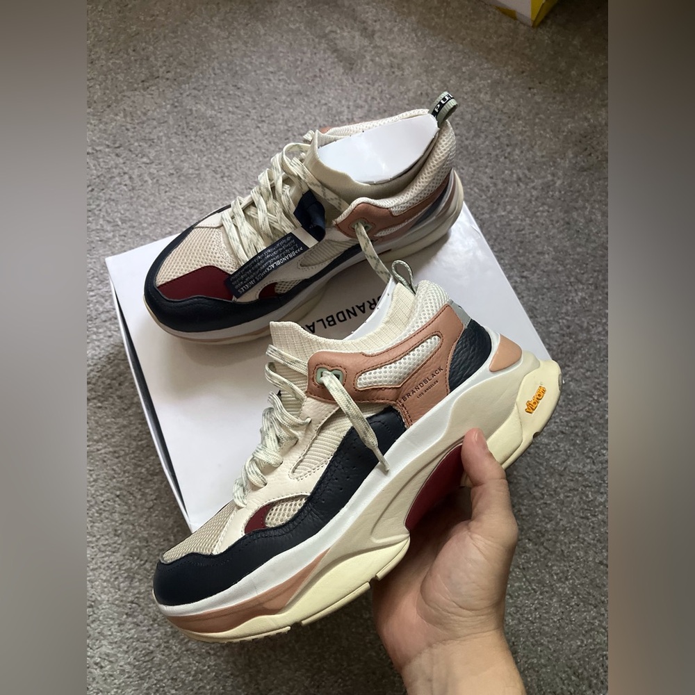 Brand Black Saga Sneakers